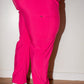 Plus Size Women's Raging Raspberry Scrub Pants